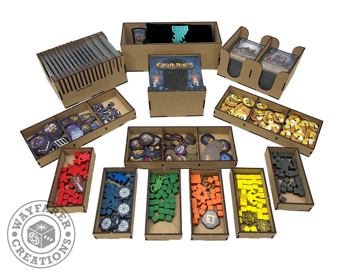 Clank! Catacombs Board Game Organizer Insert – Wayfarer