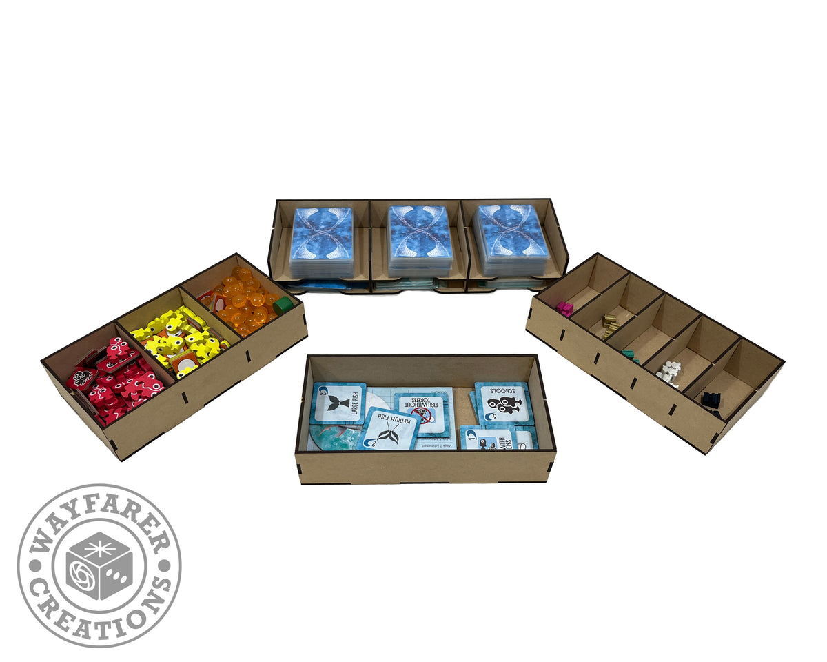 Finspan Board Game Organizer Insert Wayfarer Creations Finspan Board Game Organizer Insert Wayfarer Creations