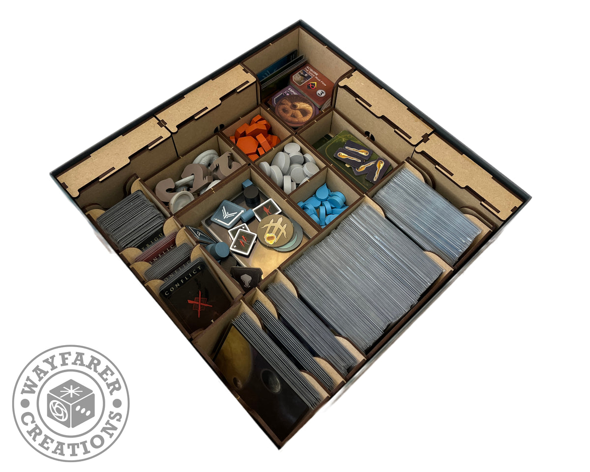 Dune Imperium Uprising Board Game Organizer Insert Wayfarer Creations Dune Imperium Uprising Board Game Organizer Insert Wayfarer Creations