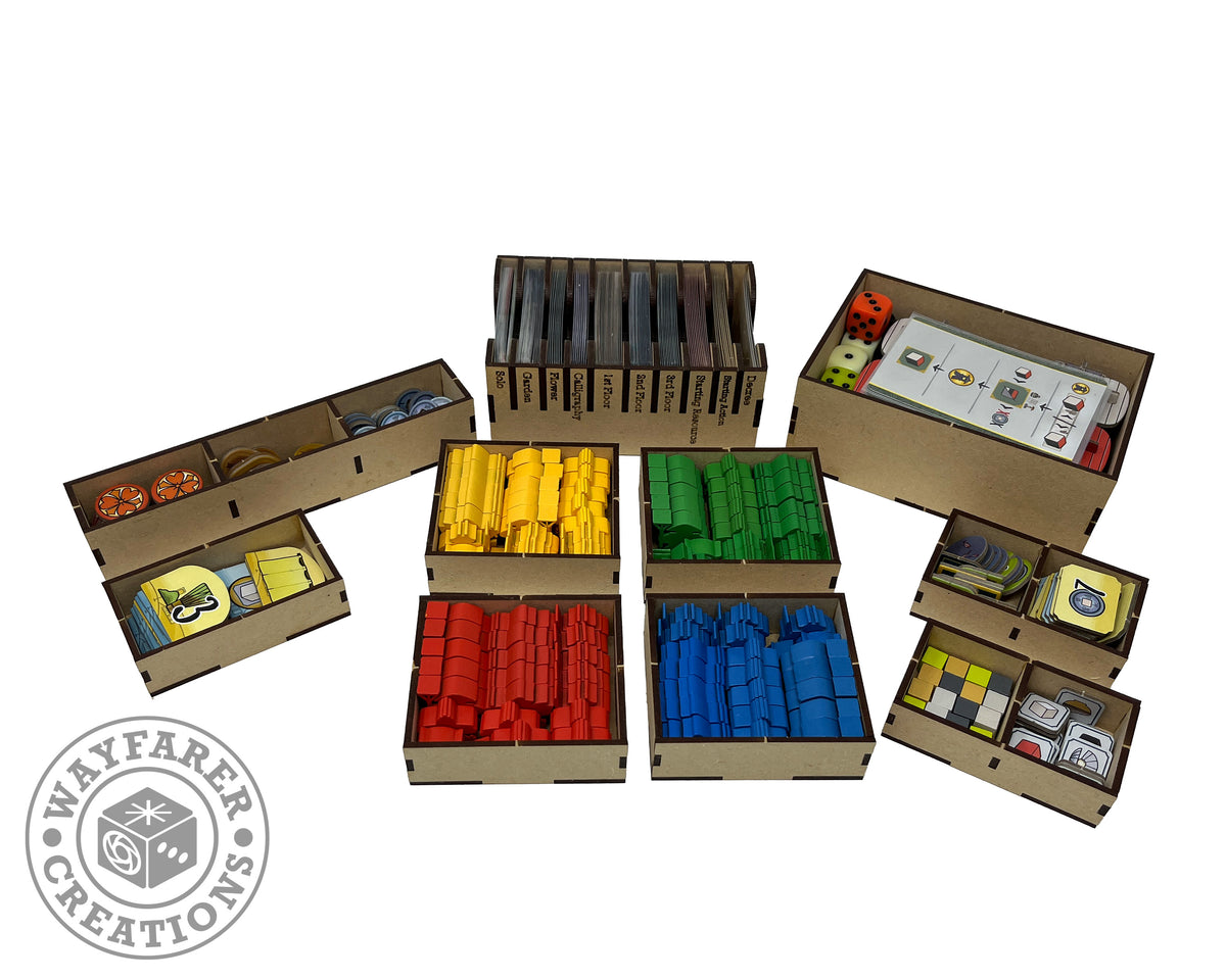 The White Castle Board Game Organizer Insert – Wayfarer Creations