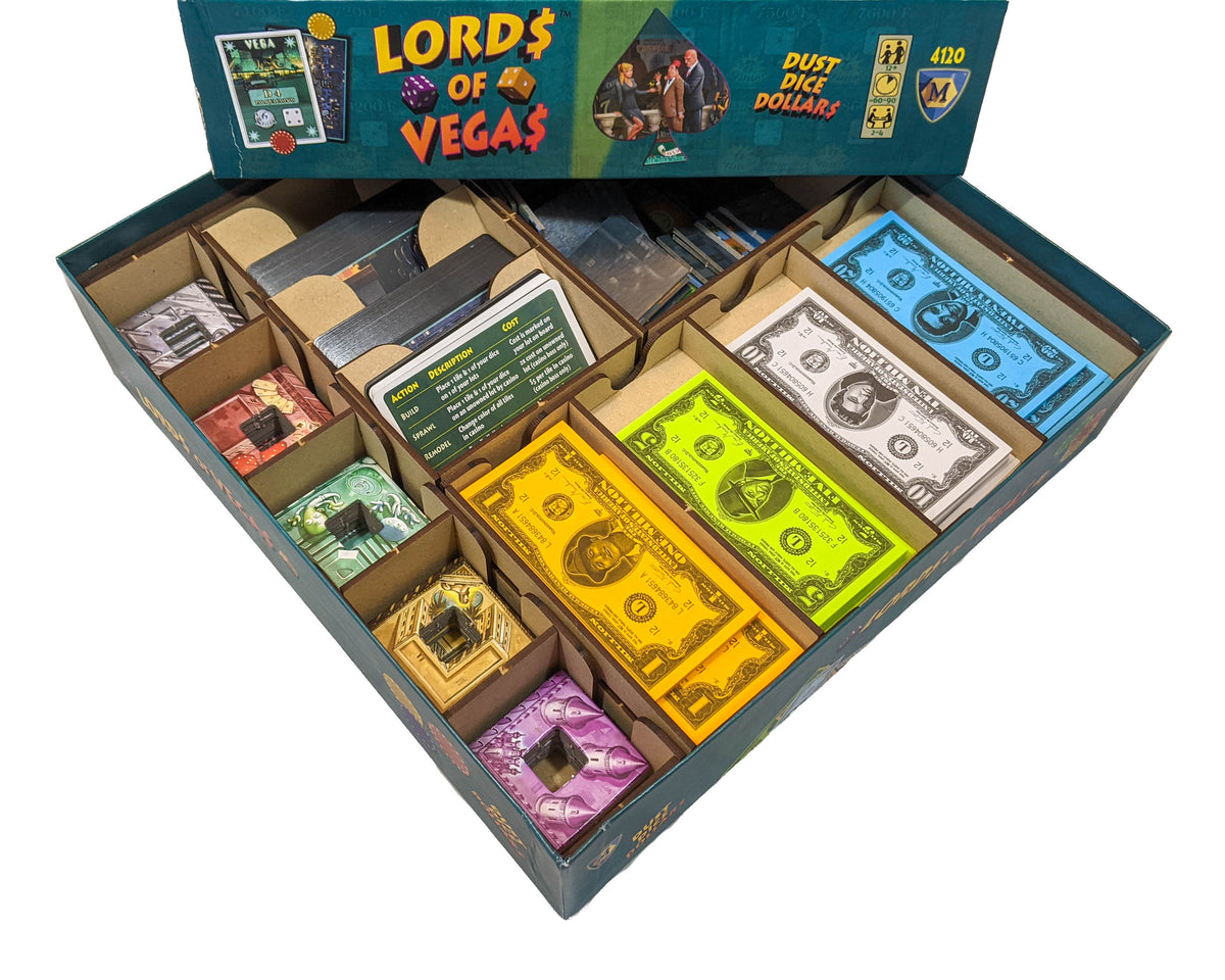 Lords shops of Vegas board game