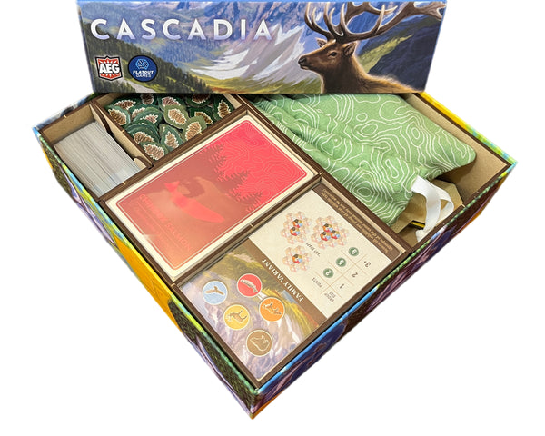 Cascadia Board Game Organizer Insert