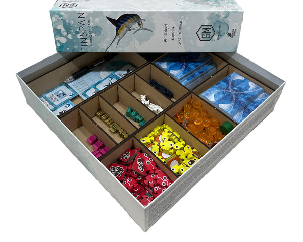 Finspan Board Game Organizer Insert Wayfarer Creations Finspan Board Game Organizer Insert Wayfarer Creations