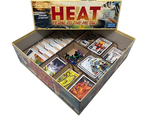 heat pedal to the metal insert Heat Board Game Organizer Insert