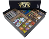 Lightning Train Board Game Organizer Insert