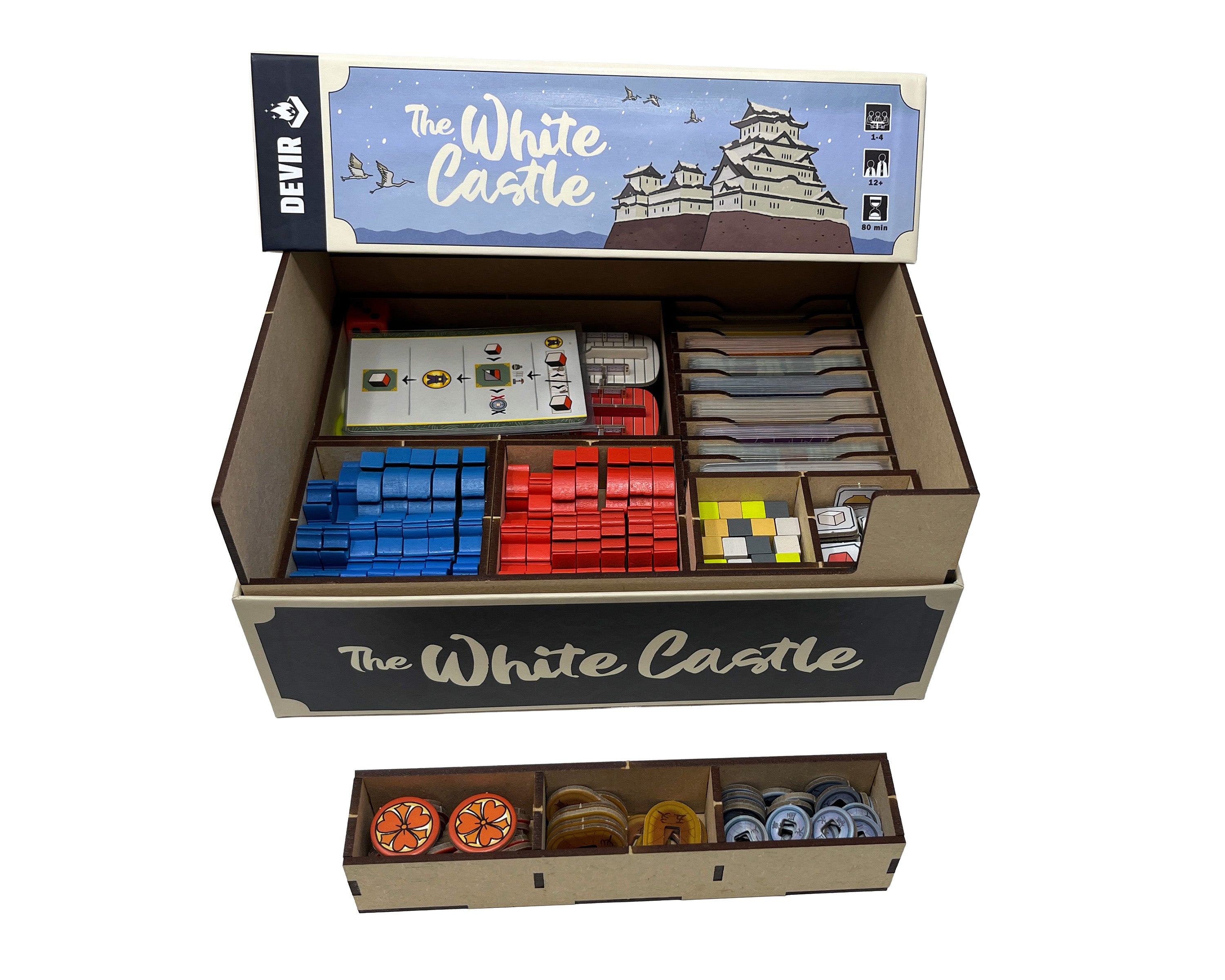 The White Castle Board Game Organizer Insert – Wayfarer Creations