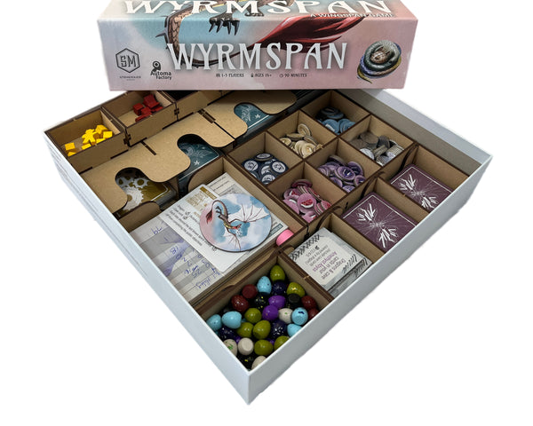 Wyrmspan Board Game Organizer Insert