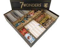 7 Wonders 2nd Edition Board Game Organizer Insert
