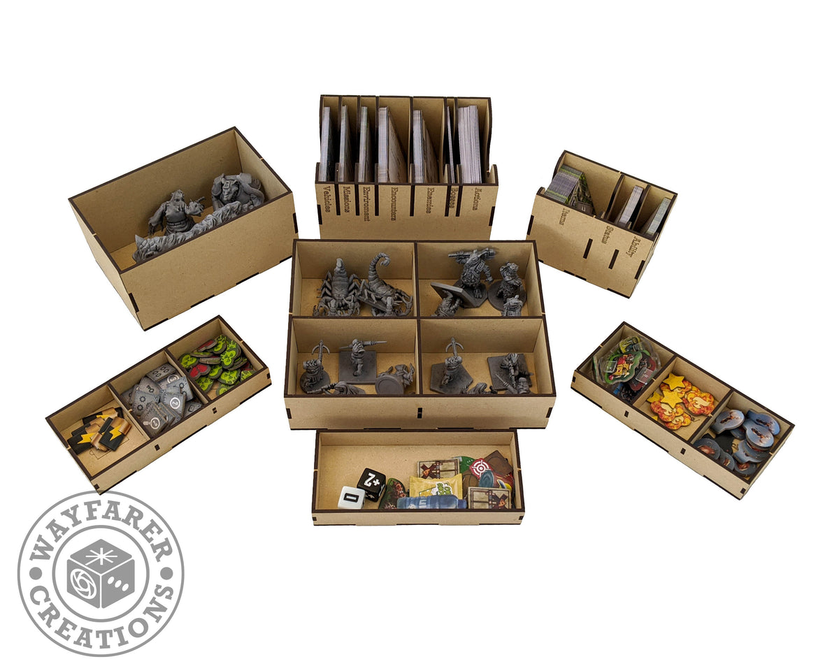 Aftermath Board Game Organizer Insert – Wayfarer Creations