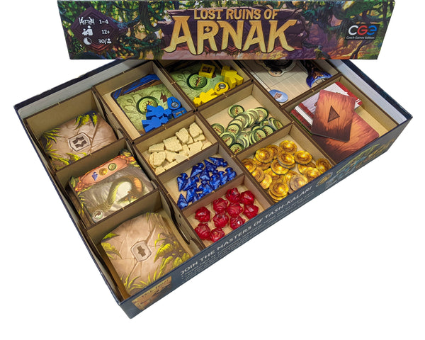 Lost Ruins of Arnak Board Game Organizer Insert
