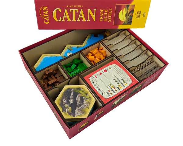 Catan Board Game Organizer Insert