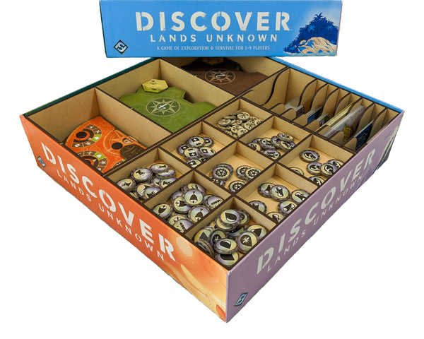 Discover Board Game Organizer Insert – Wayfarer Creations
