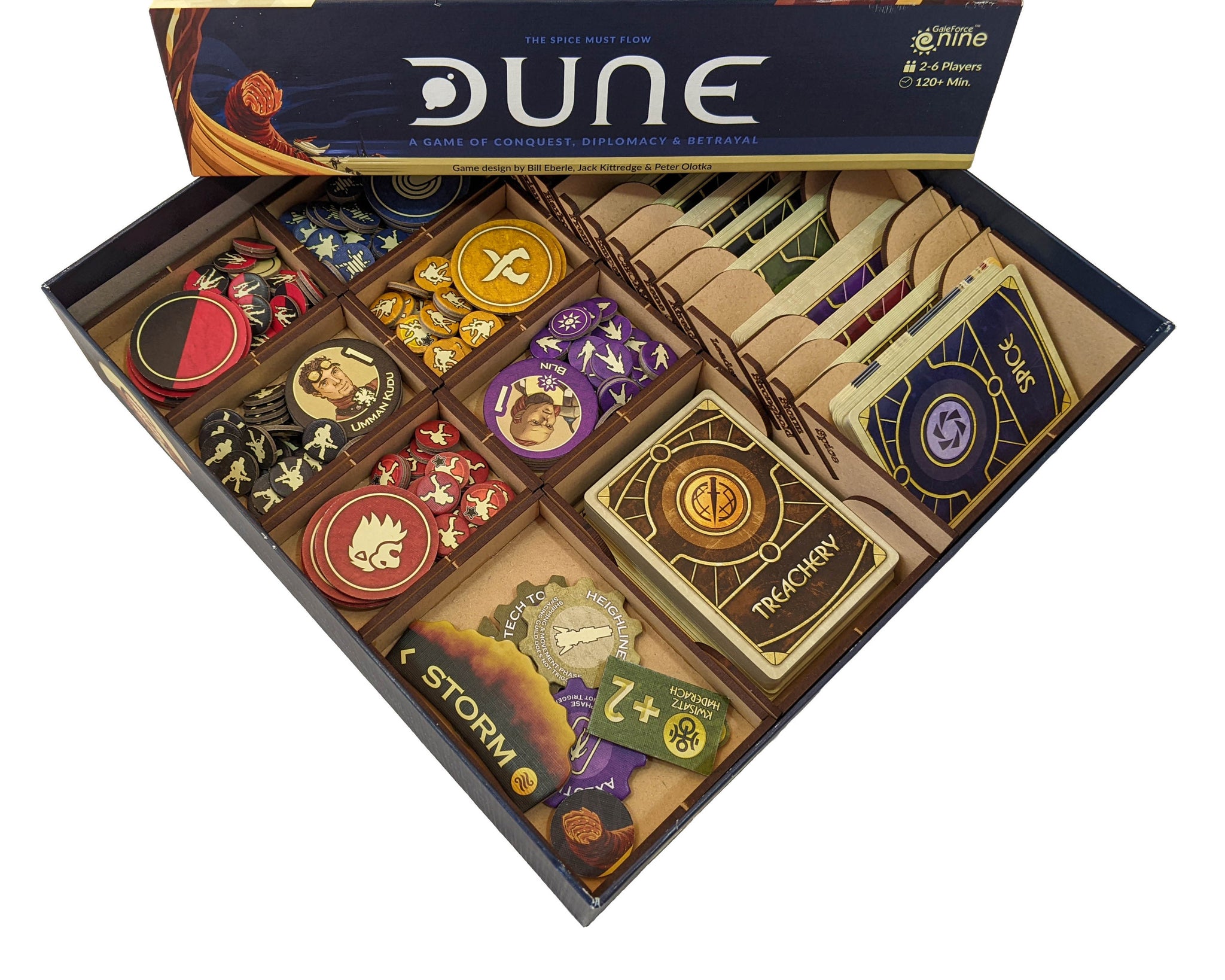Dune Board Game Organizer Insert Dune Board Game Organizer Insert