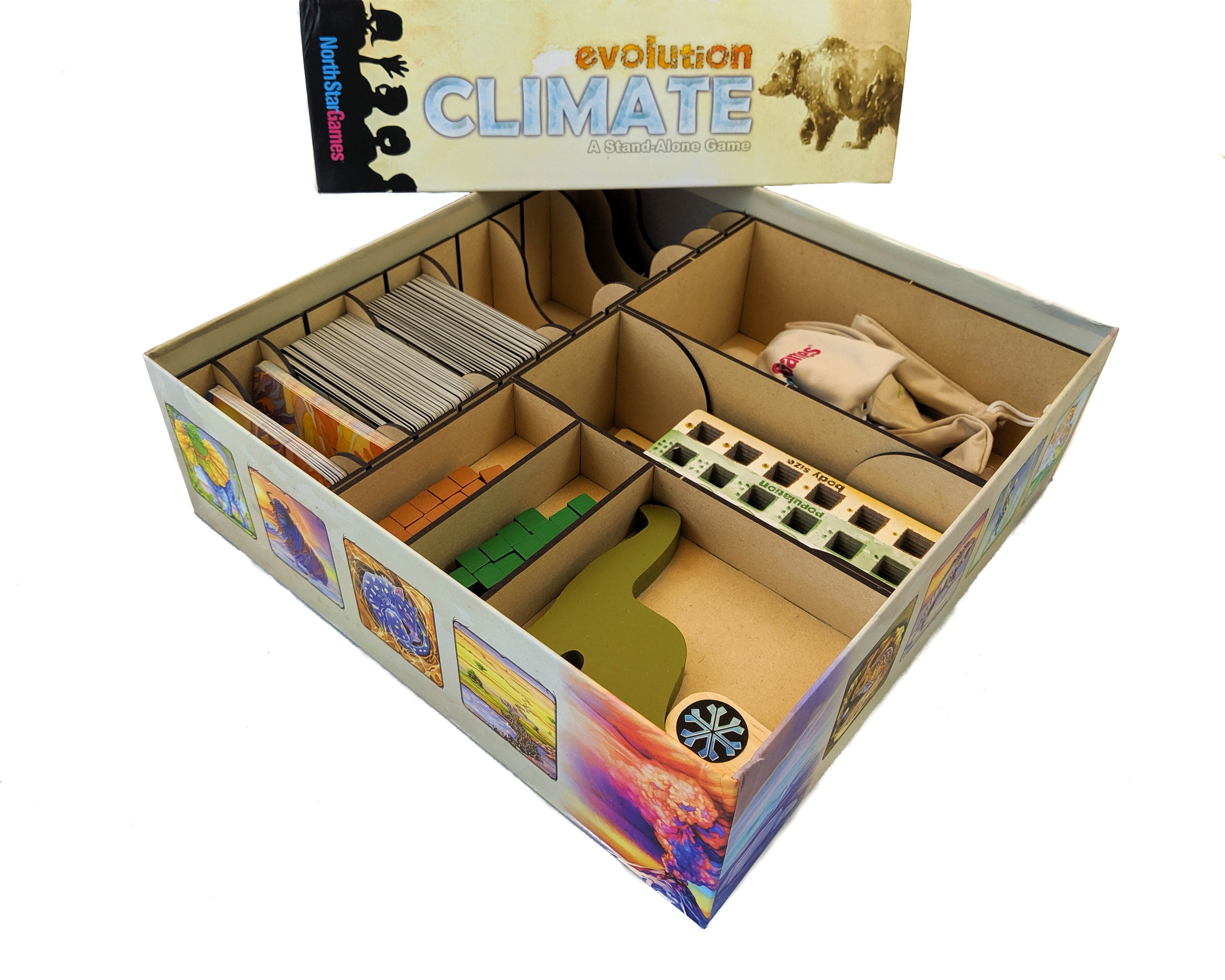 Smart One Box - Wooden Board Game Organizers And Accessories –