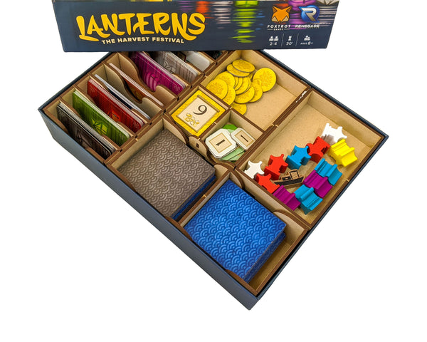 Lanterns Board Game Organizer Insert