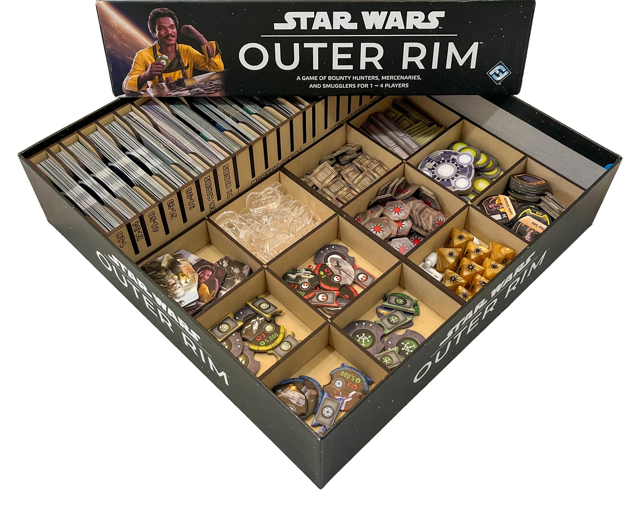 Outer Rim Board Game Organizer Insert – Wayfarer Creations