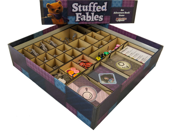 stuffed fables card sleeves Stuffed Fables Board Game Organizer Insert