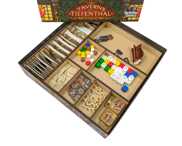 Taverns of Tiefenthal Board Game Organizer Insert
