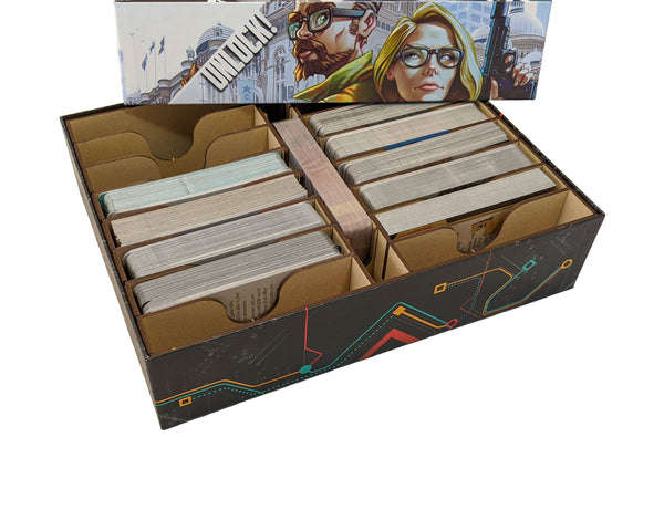 Unlock! Board Game Organizer Insert