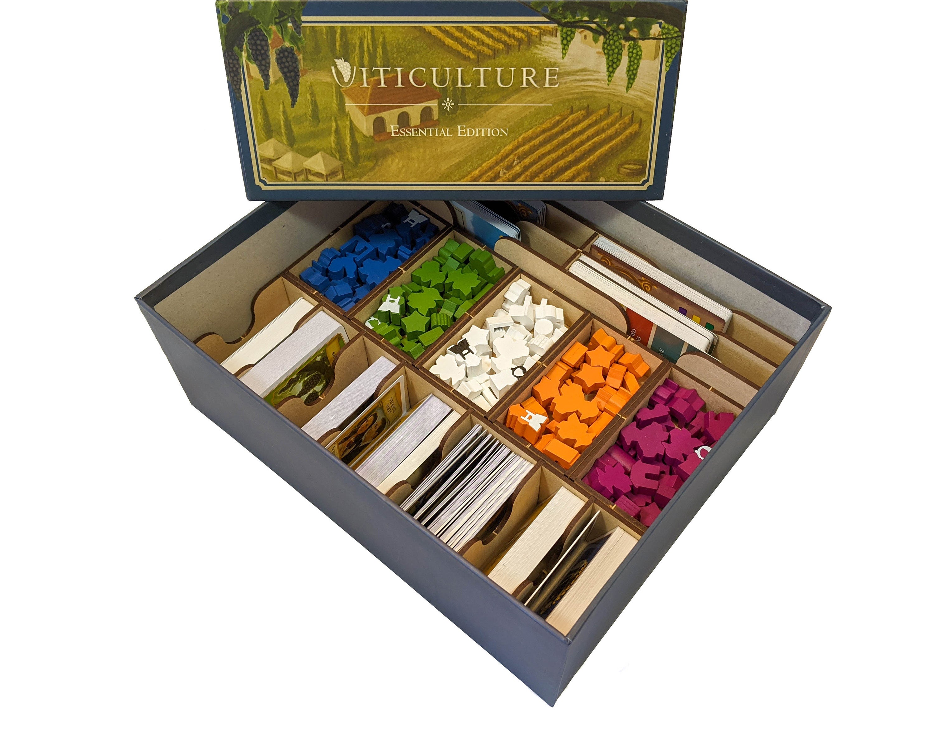 Viticulture Board Game Organizer Insert Wayfarer Creations Viticulture Board Game Organizer Insert Wayfarer Creations