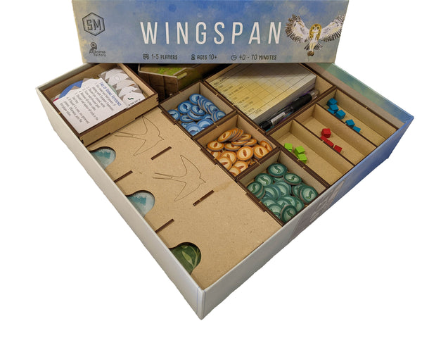 Wingspan Board Game Organizer Insert